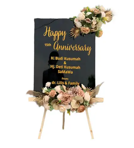 Papan Bunga Akrilik Rancabali